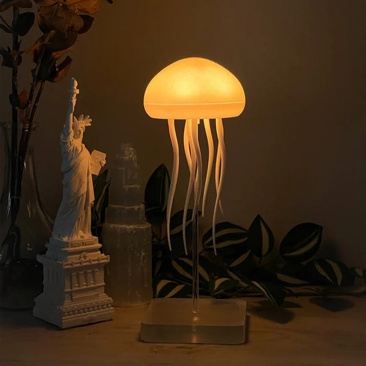 AquaLume Jellyfish Glow Ambiance Lamp